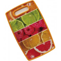 Tabua 37x23x1cm Para Cozinha Ou Churrasco De Corte Em Pvc