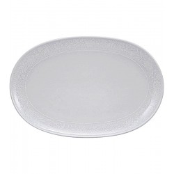 Travessa 28cm Rasa Noiva Porcelana Schmi