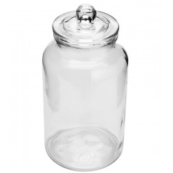 Porta Mantimento 2l de Vidro Com Tampa de Vidro Arena